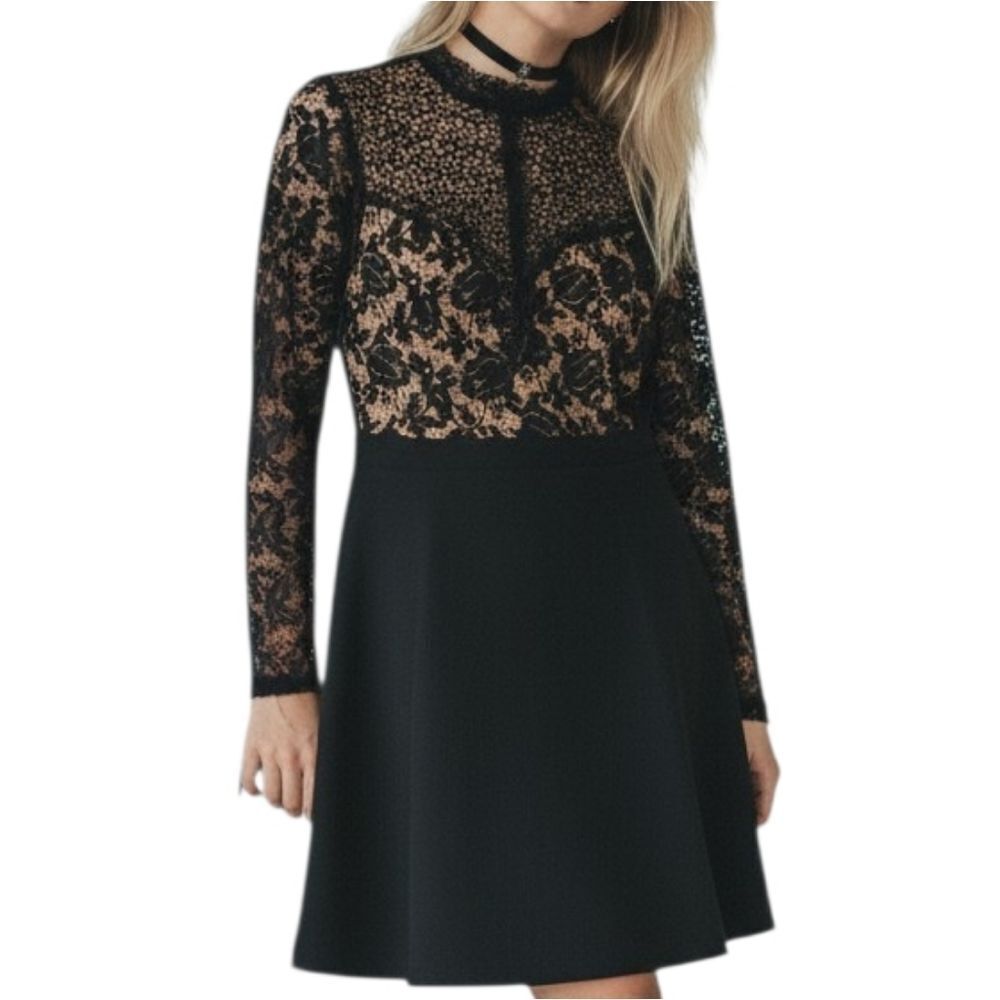 Nikibiki Lace Elegant Black Dress